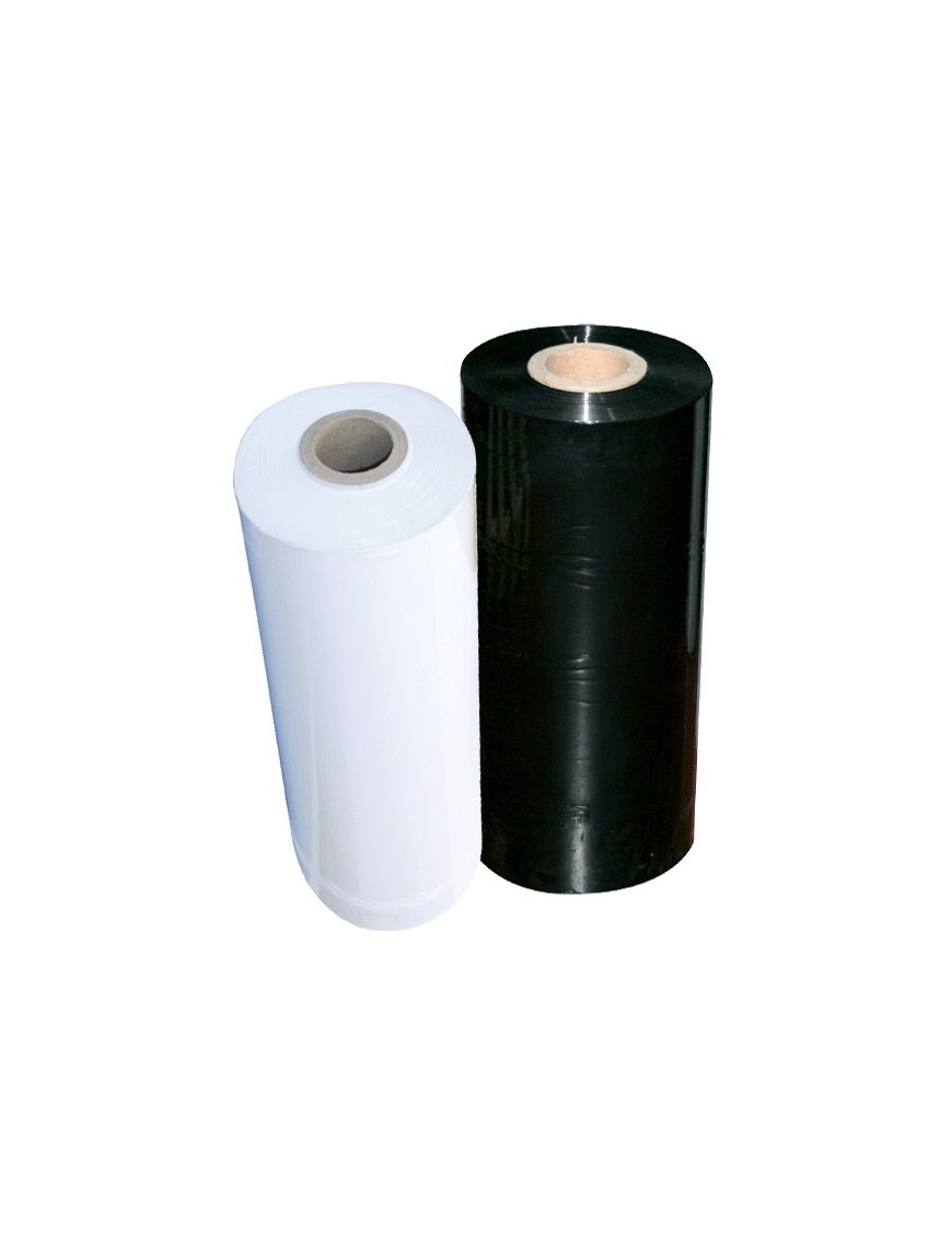 Film estensibile automatico macchinabile bianco e nero