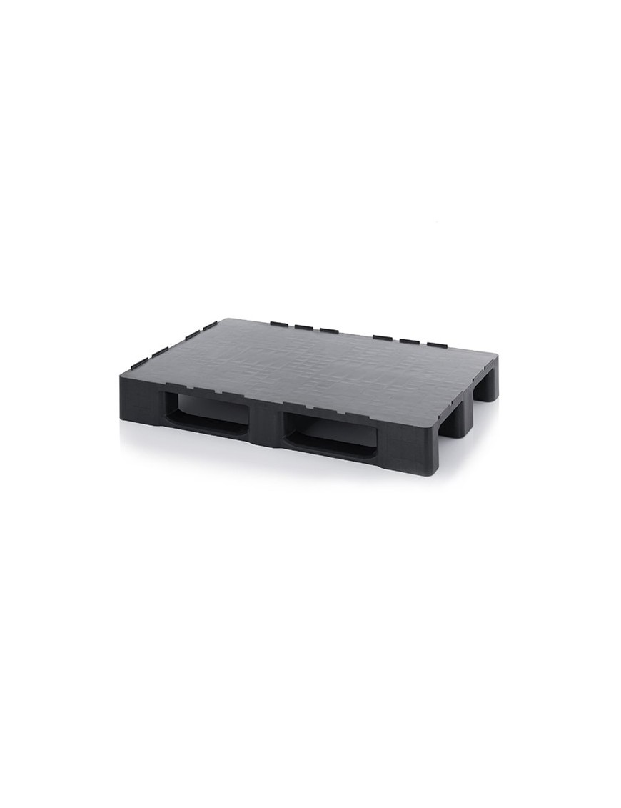 Pallet in plastica monoblocco nero