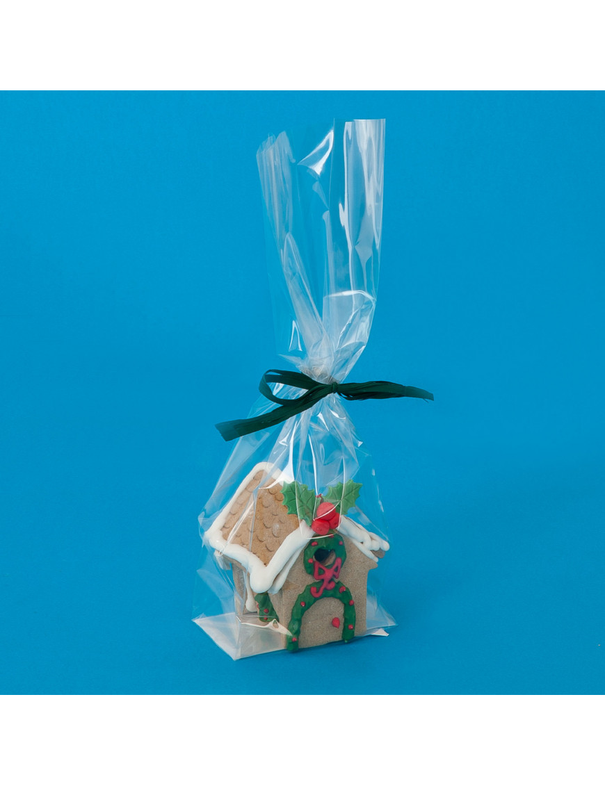 Sacchetti in PPL brillanti con fondo quadro