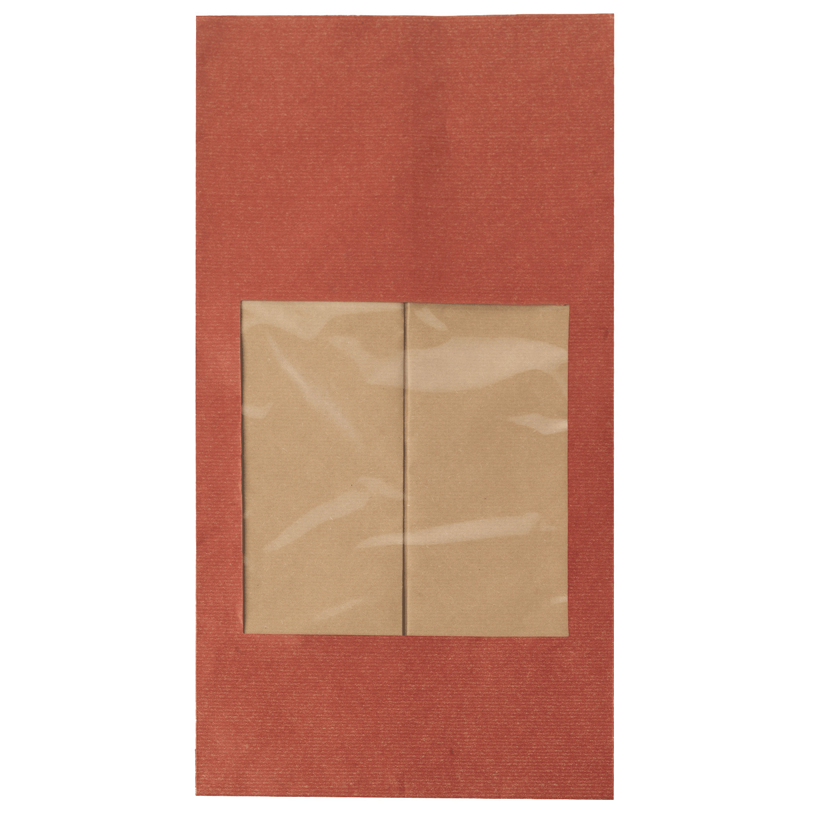 Sacchetti in carta kraft con finestra