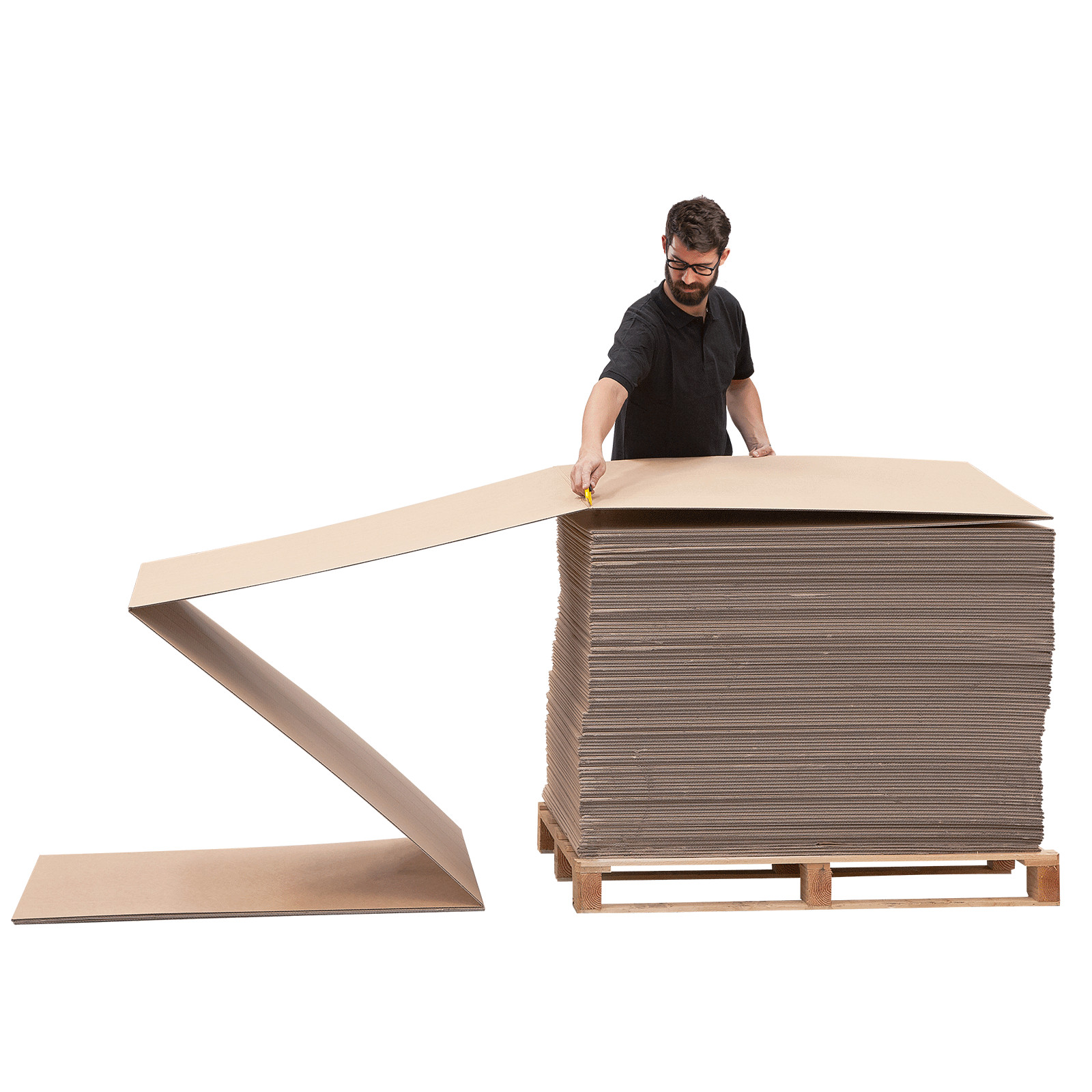 Minipack Cartone ondulato in modulo continuo
