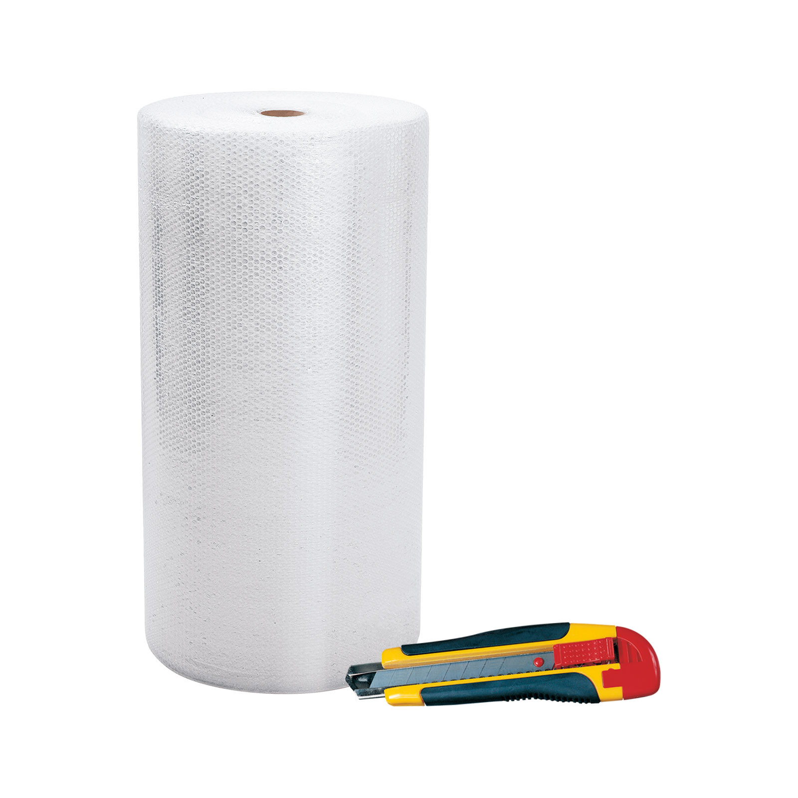 Kit una bobina di pluriball e un taglierino professionale