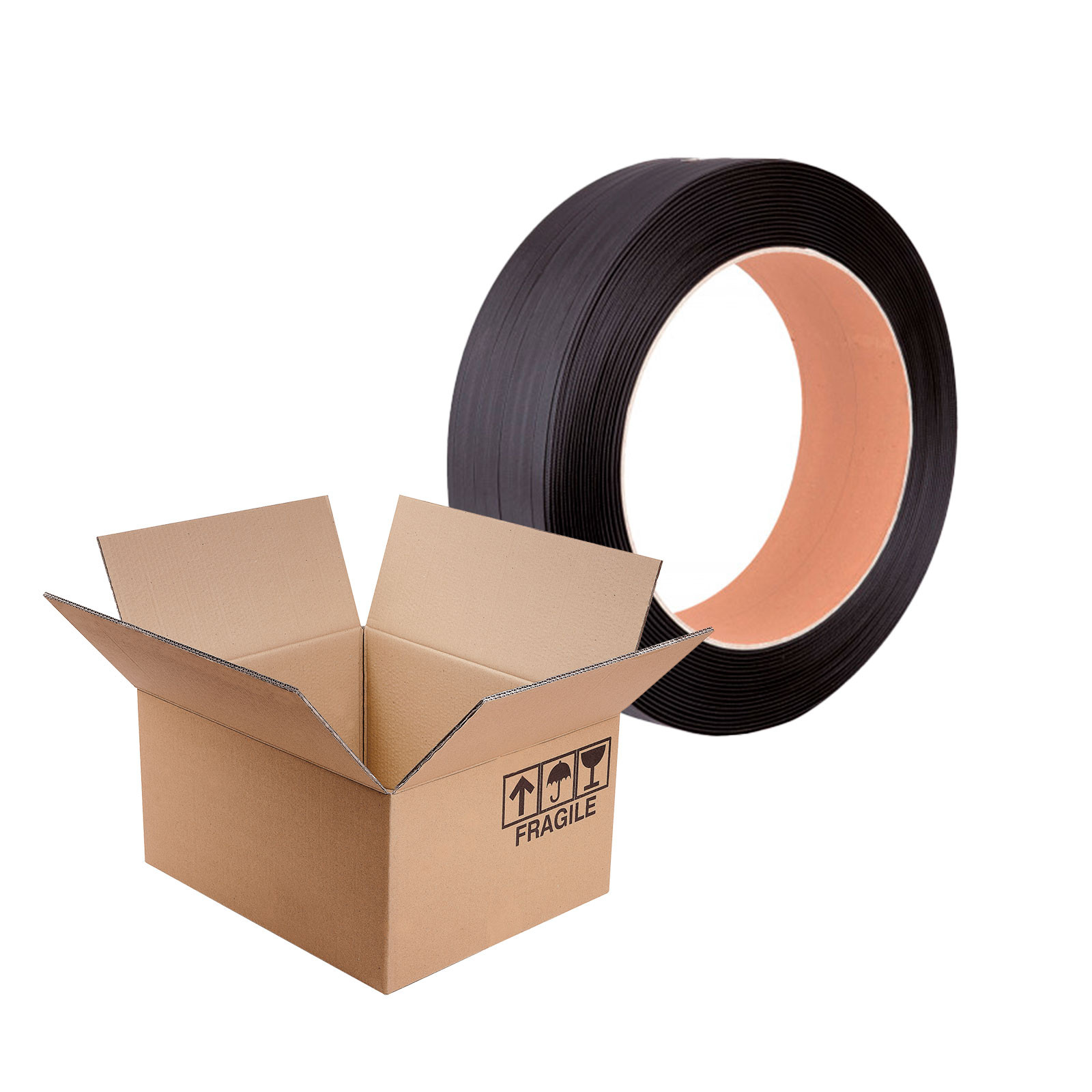 Kit 30 scatole 3 onde e una reggia in plastica