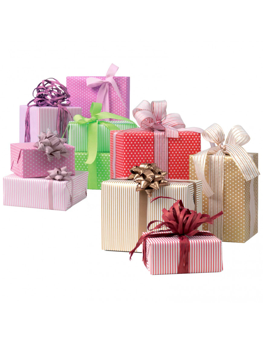 Carta regalo in rotoli 100% riciclata