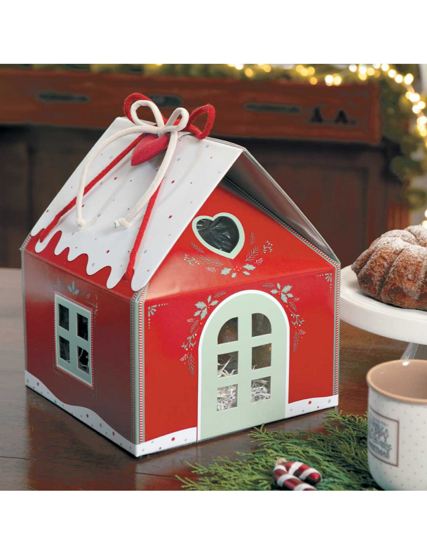 Scatole regalo casetta Natale