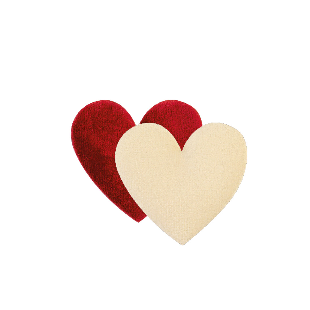 Decorazioni a forma di cuore