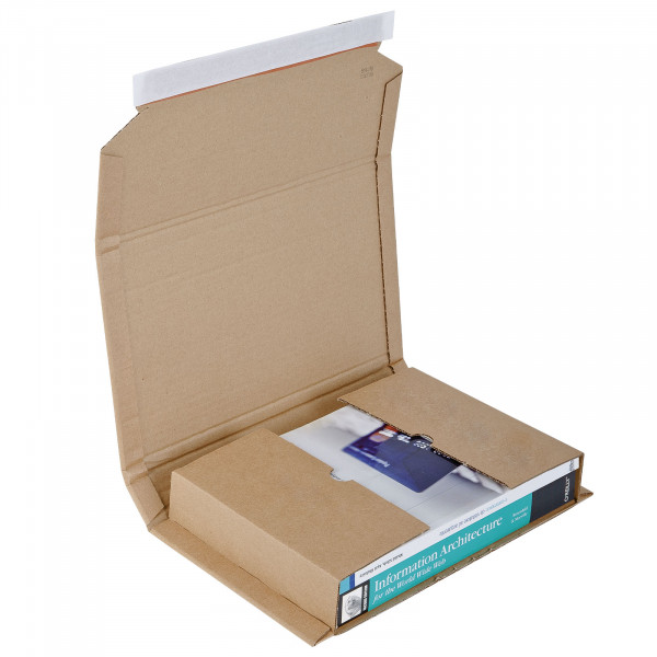 Scatole per spedizioni libri con chiusura adesiva 6