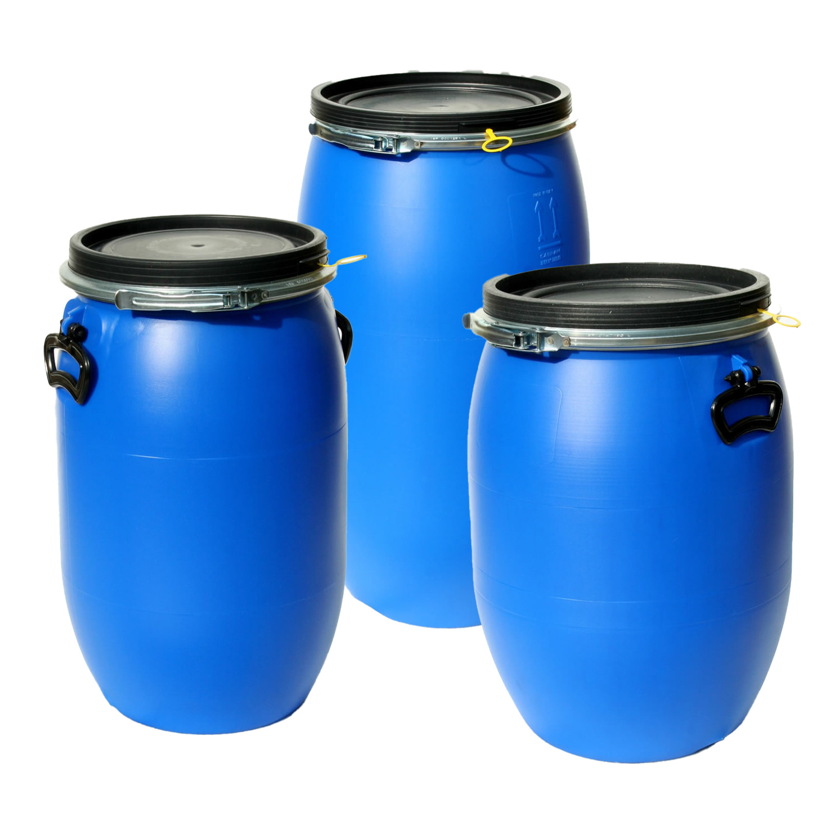 Fusti in plastica (HDPE) a bocca larga