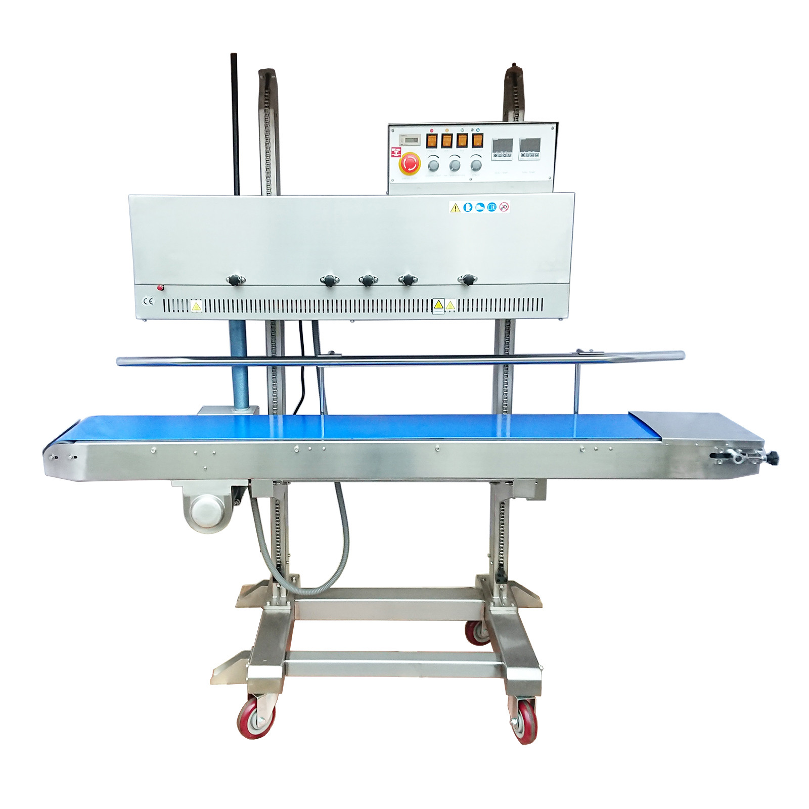 Termosaldatrici rotative BIG per grandi formati con contapezzi e marcatore